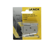 Mack 1013351 - 2 Möbelscharniere rechts vernickelt H 40 x B 50 mm | 5 Stück - afbeelding 2