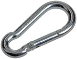 Mack 1008438 - 1 Karabiner + Feder 6 x 60mm verzinkt | 10 Stück - afbeelding 1