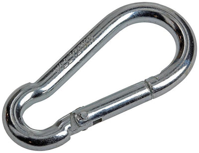 Mack 1008438 - 1 Karabiner + Feder 6 x 60mm verzinkt | 10 Stück