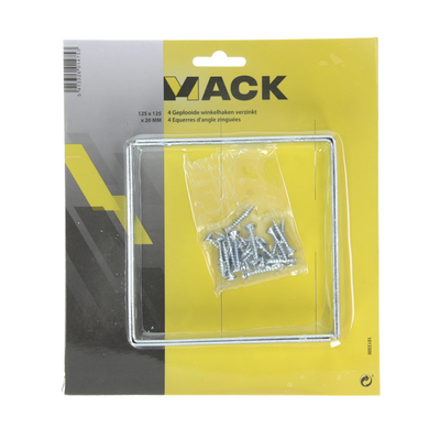 Mack 1013300 - 4 gefaltete Quadrate kt 125x125x20x2mm | 10 Stück