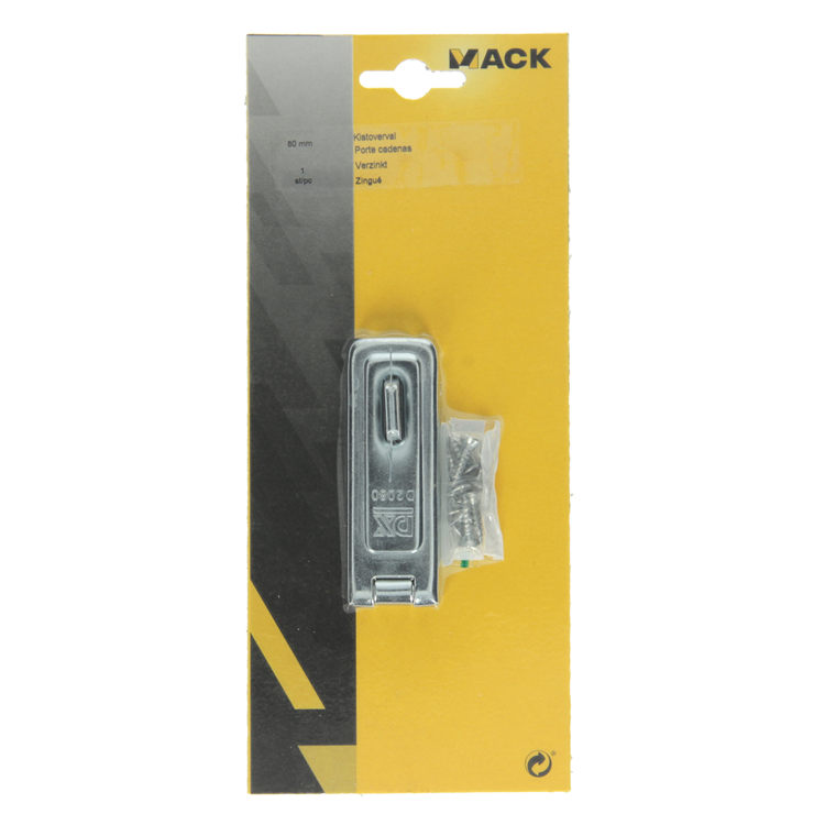 Mack 1013628 - 1 Kastenhebe verzinkt 80 mm | 5 Stück