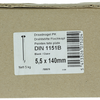 1015658 - Karton 5 kg Nägel Flachkopf 5,5x140 mm | 2 Stk