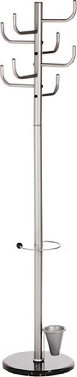 Alco Garderobe 2802 – Garderobe – stehend – 38 x 188 cm – Metall – Chrom