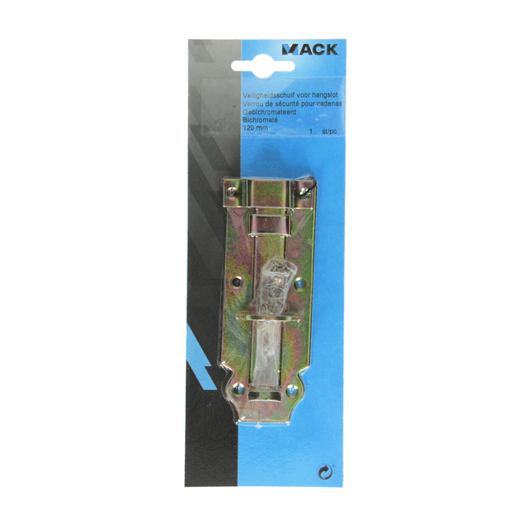 Mack 1014278 – Vorhängeschloss-Schiebelichtmodell, Bichromat 120 mm | 5 Stück