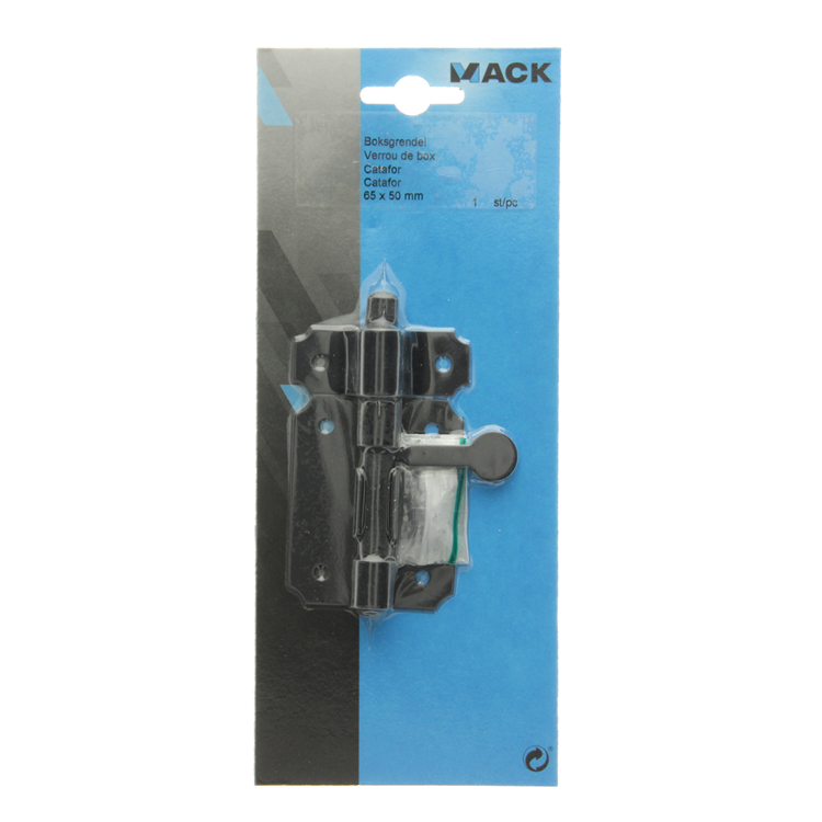 Mack 1013729 – 1 Kastenbolzen, schwarzer Kataf. 65mm | 5 Stück