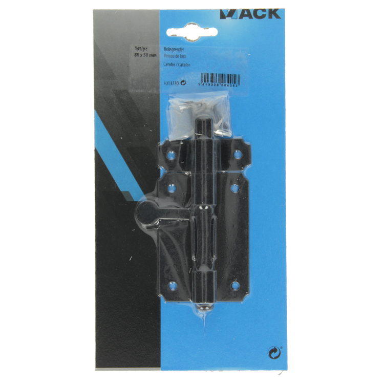 Mack 1013730 – 1 Kastenbolzen, schwarzer Kataf. 80mm | 5 Stück