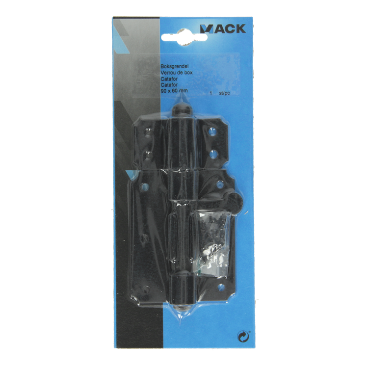 Mack 1013731 – 1 Kastenbolzen, schwarzer Kataf. 90mm | 5 Stück