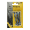 Mack 1013836 - 4 Verbindungsschrauben mit Kreuzmutter M6x70 + M10x12,5 | 5 Stück