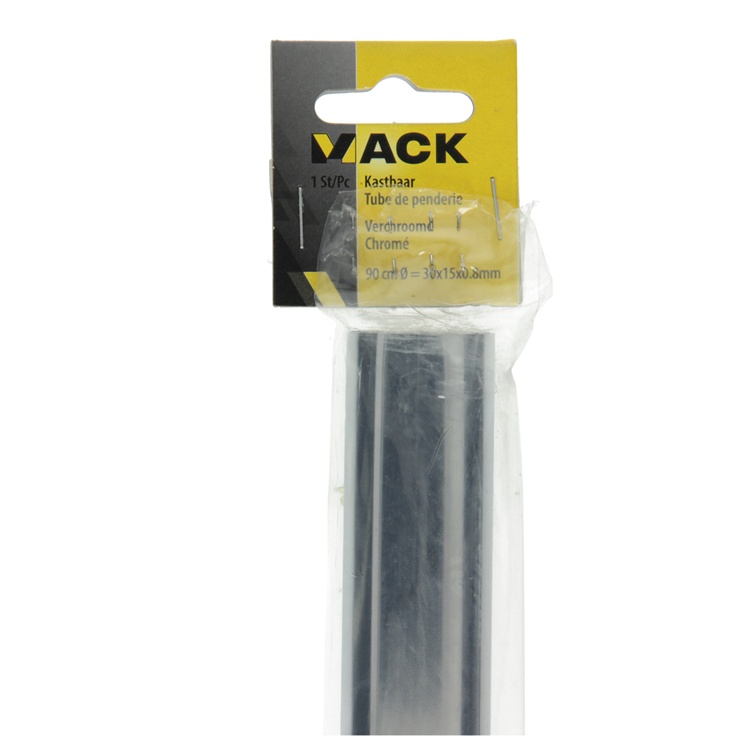Mack 1014446 – verchromter Schrank L 90 cm H 30 x B 15 x 0,8 mm | 5 Stück