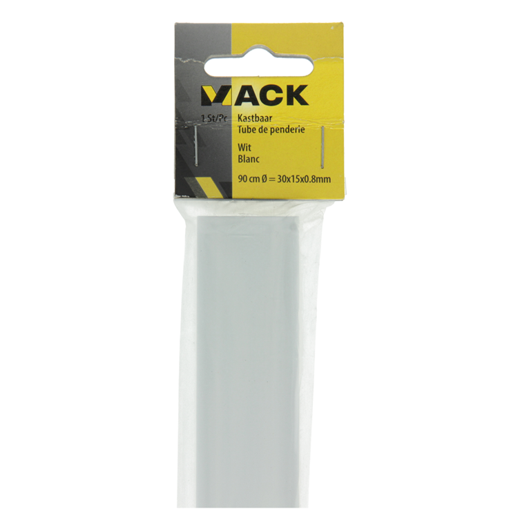 Mack 1014449 - Schrank weiß L 90 cm H 30 x B 15 x 0,8 mm | 5 Stück