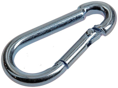 Mack 1008444 - 1 Karabiner + Feder 4 x 40 mm verzinkt | 10 Stück