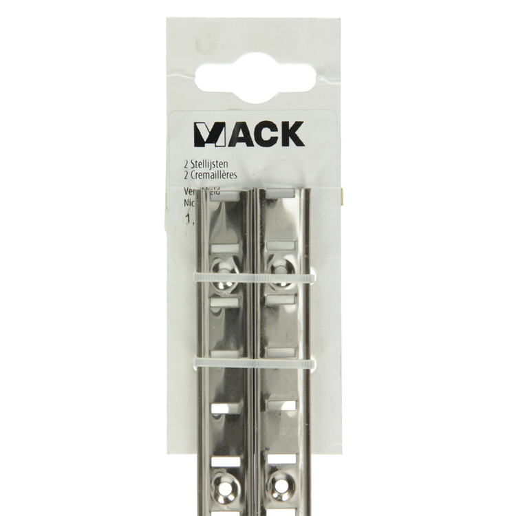 Mack 1014461 - 2 vernickelte Verstellrahmen 1,5 m | 5 Stück