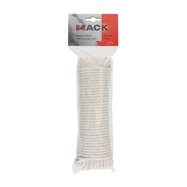 Mack 1014956 – Baumwoll-Verbindungsseil 5 mm – 20 m | 5 Stück