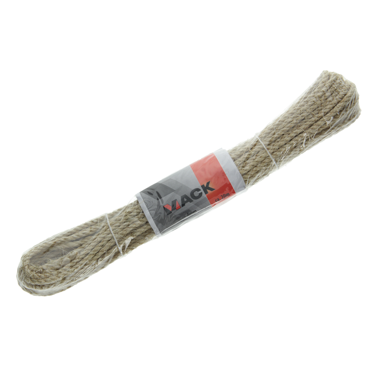 Mack 1014957 – gedrehter Sisalstrang, ca. 4 mm. 20m | 5 Stück