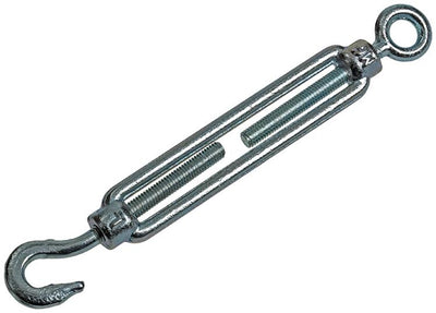 Mack 1008446 – 2 Spannösen + Haken M6 x 110 mm verzinkt | 10 Stück