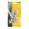 Mack 1013908 – 2 automatische Klickscharniere 9 mm + Kreuzpl. | 5 Stück