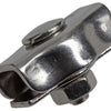 Mack 1008449 – 2 Stahldrahtklemmen 3 mm Simplex-Edelstahl | 10 Stück