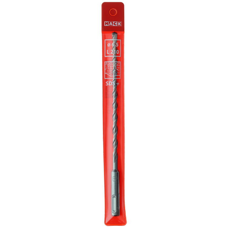 Mack 1018212 - Bohrhammer SDS+ 6,5x210 | 2 Stk