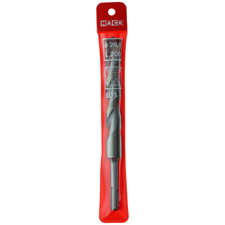 Mack 1018214 - Bohrhammer SDS + 20x200mm | 5 Stück