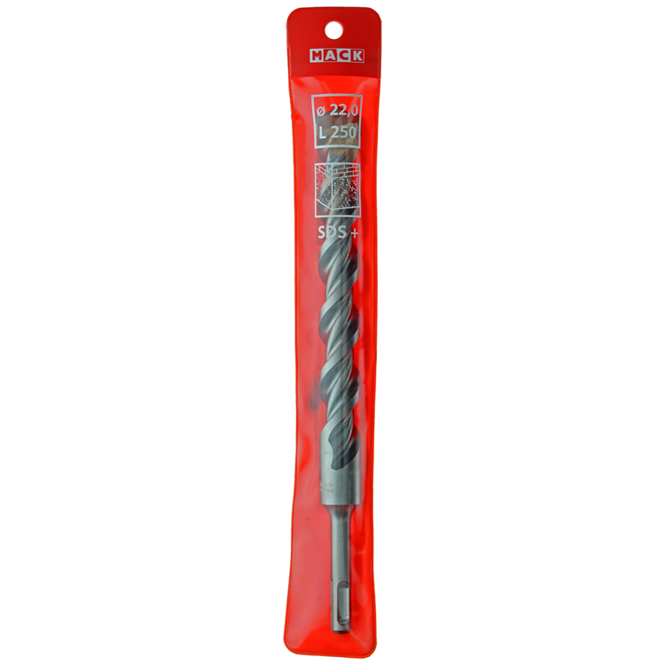 Mack 1018222 - Bohrhammer SDS + 22x250mm | 5 Stück