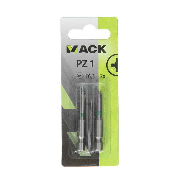 Mack 1018298 - Schraubbit PZ1 L50mm 2St. | 5 Stück