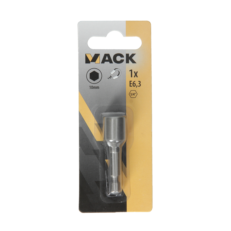Mack 1018314 – Innensechskant-Bit-Magnet. 10mm | 5 Stück