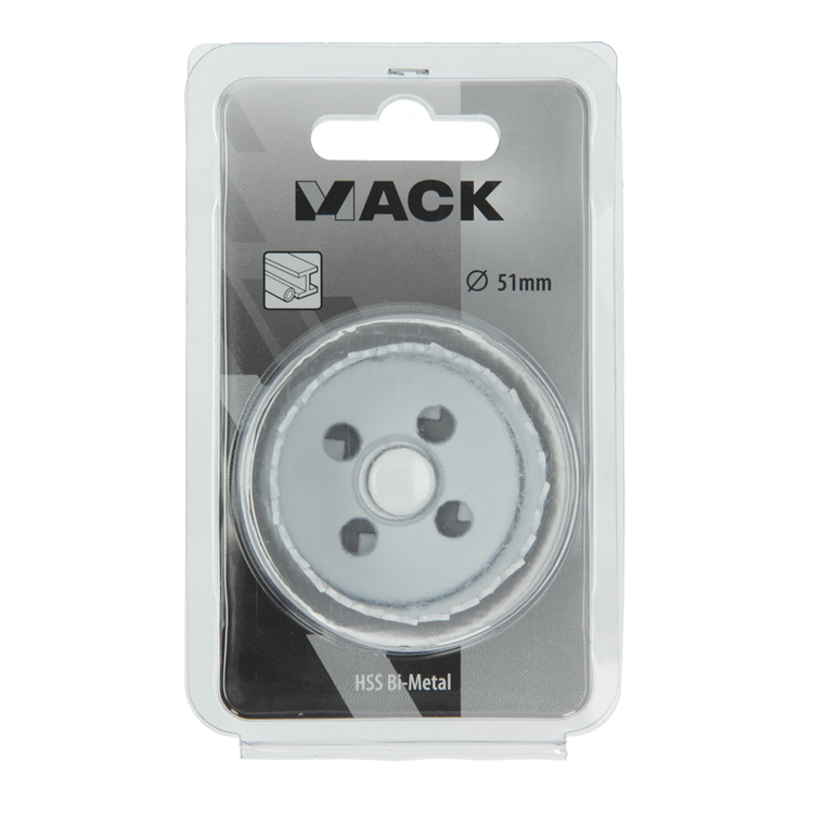 Mack 1018327 - Lochsäge Bimetall ø 51mm | 3 Stück