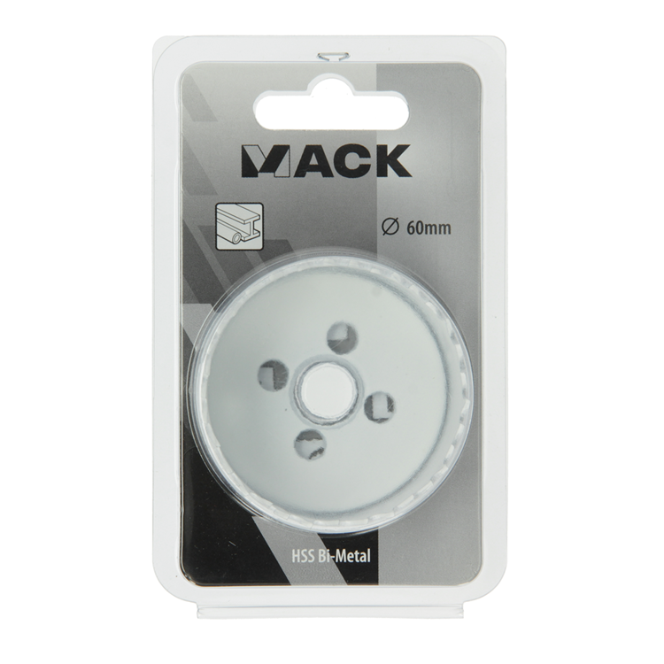 Mack 1018329 - Lochsäge Bimetall ø 60mm | 3 Stück