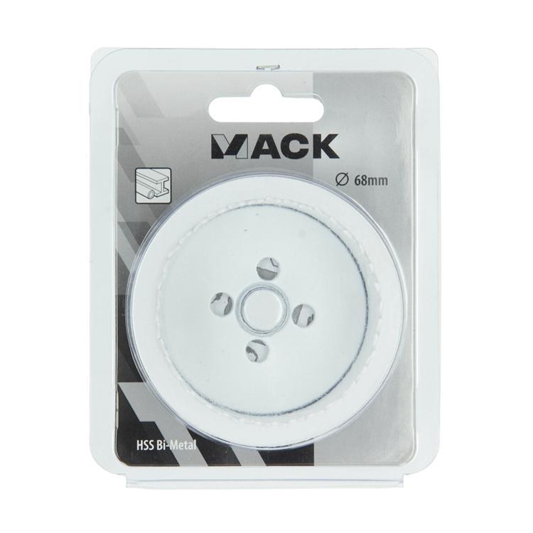 Mack 1018331 - Lochsäge Bimetall ø 68mm | 3 Stück