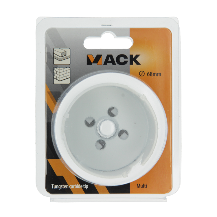 Mack 1018350 - Lochsäge Multi TCT ø 68mm | 3 Stück