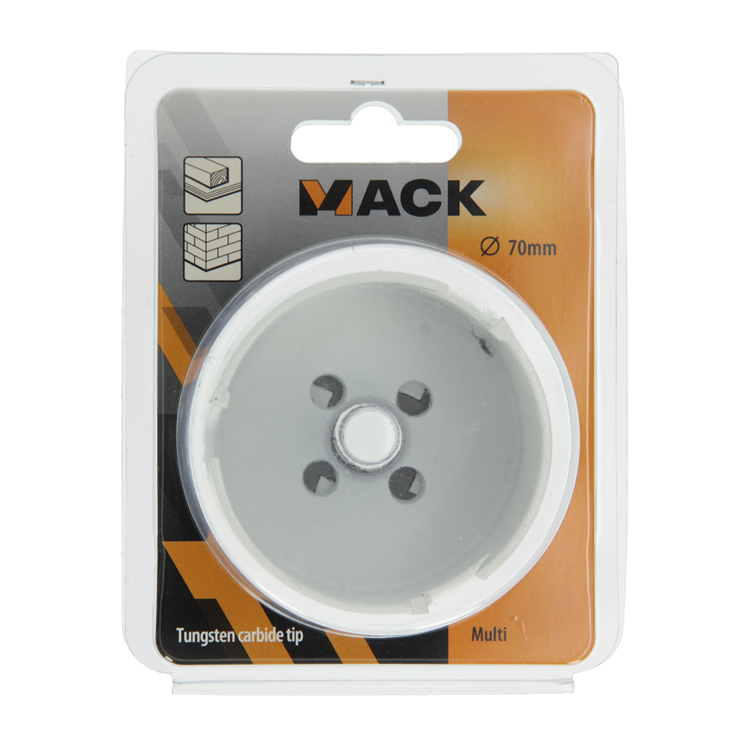 Mack 1018351 - Lochsäge Multi TCT ø 70mm | 3 Stück