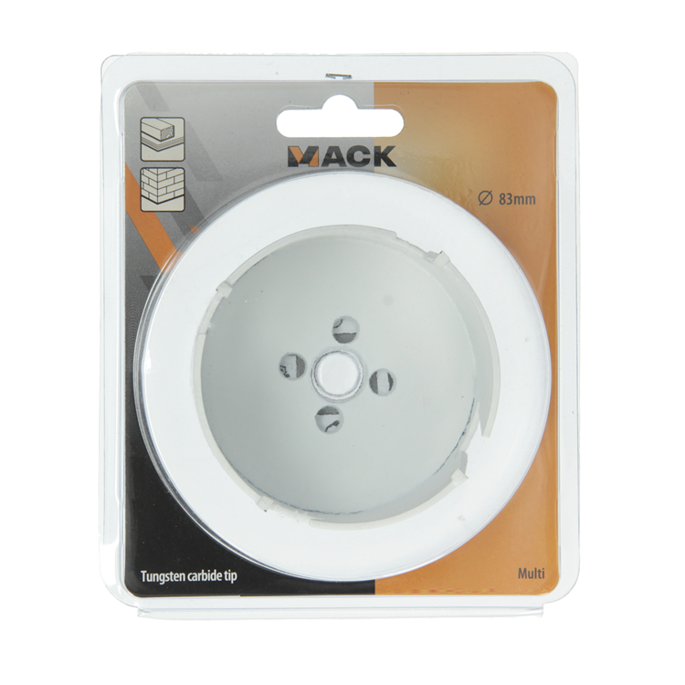 Mack 1018354 - Lochsäge Multi TCT ø 83mm | 3 Stück