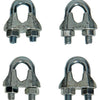 Mack 1008454 - 4 Stahldrahtklemmen 6mm verzinkt | 10 Stück