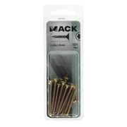 Mack 1017297 - spaanplschr.vzkop-selfb. gelb plattiert 18 Stück 4,0 x 40 mm | 10 Stück - afbeelding 4