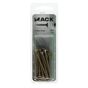 Mack 1017299 - spainplschr.vzkop-selfb. gelb plattiert 15 Stück 4,0 x 50 mm | 10 Stück - afbeelding 6