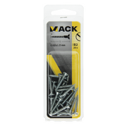 Mack 1017354 - Holzschraube Senkkopf verzinkt 20 Stück 4,0 x 25 mm | 10 Stück - afbeelding 4