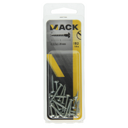 Mack 1017370 - Holzschraube Linsenkopf Stahl verzinkt 19 Stück 3,5 x 20 mm | 10 Stück - afbeelding 5
