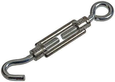 Mack 1008458 – 2 Spannösen + Haken M6 x 60 mm verzinkt | 10 Stück