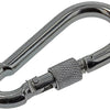 Mack 1008460 - 1 Karabiner + Verschlussband 8 x 80mm verzinkt | 10 Stück