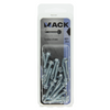 Mack 1017477 – selbstbohrende Sechskantschraube. Kopf verzinkt. 20 Stück 4,8 x 25 mm | 10 Stück