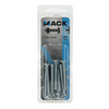 Mack 1017548 – Heizungsschraube + Mutter aus verzinktem Stahl, 10 Stück, M5 x 40 mm | 5 Stück