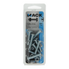 Mack 1017553 – Heizungsschraube + Mutter aus verzinktem Stahl, 8 Stück, M6 x 30 mm | 5 Stück