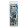 Mack 1017554 – Heizungsschraube + Mutter aus verzinktem Stahl, 7 Stück, M6 x 40 mm | 5 Stück
