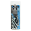 Mack 1017576 – Holzschraube + Mutter aus verzinktem Stahl, 5 Stück, M7 x 40 mm | 5 Stück