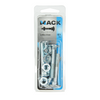 Mack 1017581 – Holzschraube + Mutter aus verzinktem Stahl, 5 Stück, M8 x 50 mm | 5 Stück