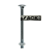 Mack 1017591 – Holzschraube + Mutter aus verzinktem Stahl, 1 Stück, M10 x 120 mm | 10 Stück - afbeelding 3
