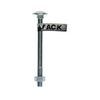 Mack 1017596 – Holzschraube + Mutter aus verzinktem Stahl, 1 Stück, M12 x 140 mm | 10 Stück