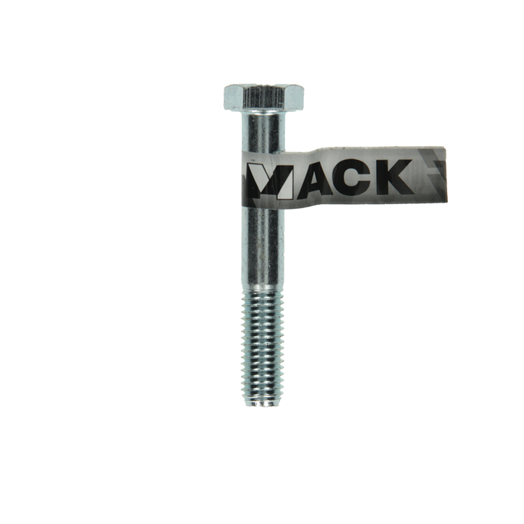 Mack 1017633 – Mechanikschraube + Mutter aus verzinktem Stahl 1 Stück M12 x 80 mm | 10 Stück