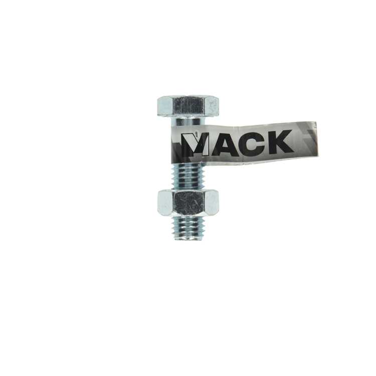 Mack 1017639 – Mechanikschraube + Mutter aus verzinktem Stahl 1 Stück M14 x 50 mm | 10 Stück