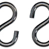 Mack 1008467 - 2 offene S-Haken 5,0 x 45 verzinkt | 10 Stück